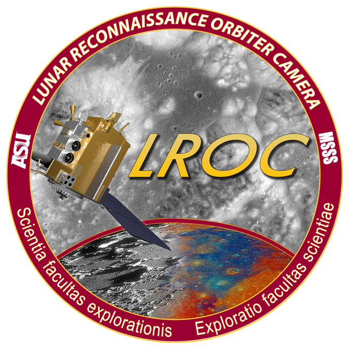 Imaage of the LROC project patch