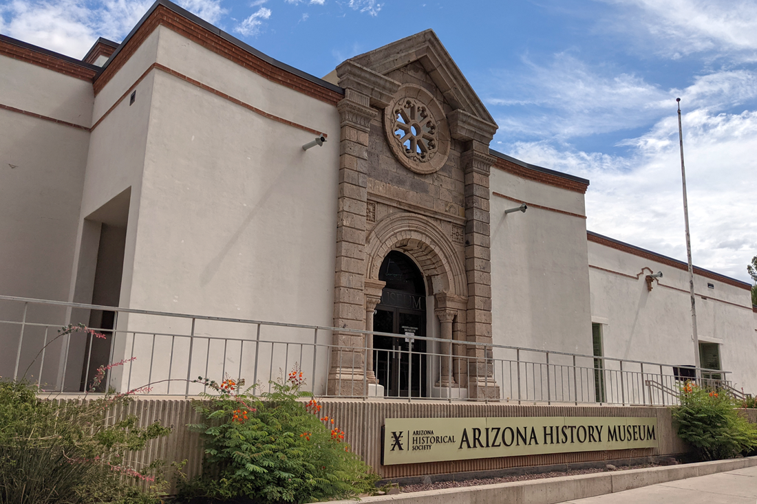 The Arizona History Museum located near downtown Tucson, Arizona.
