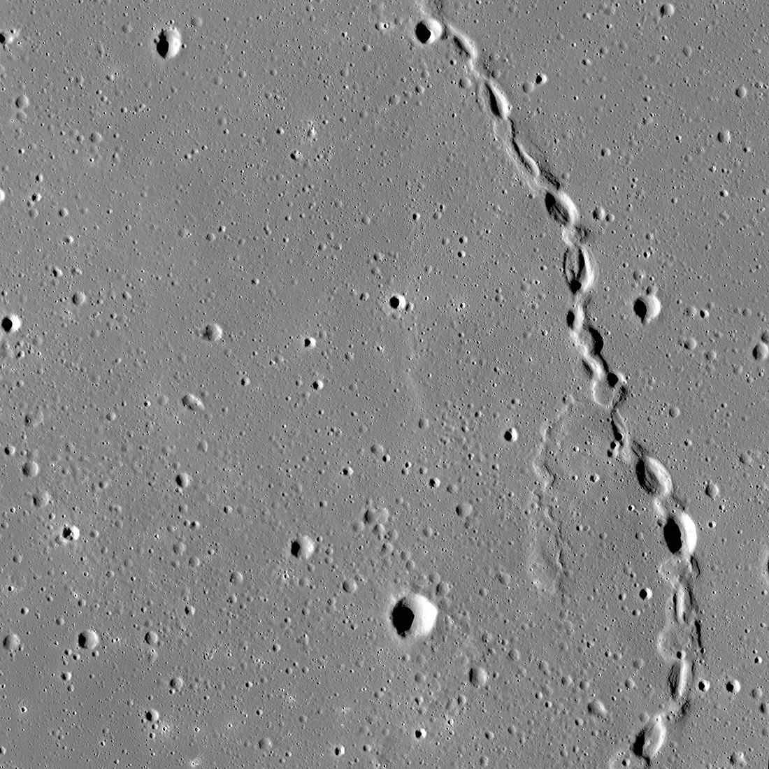 Gruithuisen: Collapsed Lava Tube?