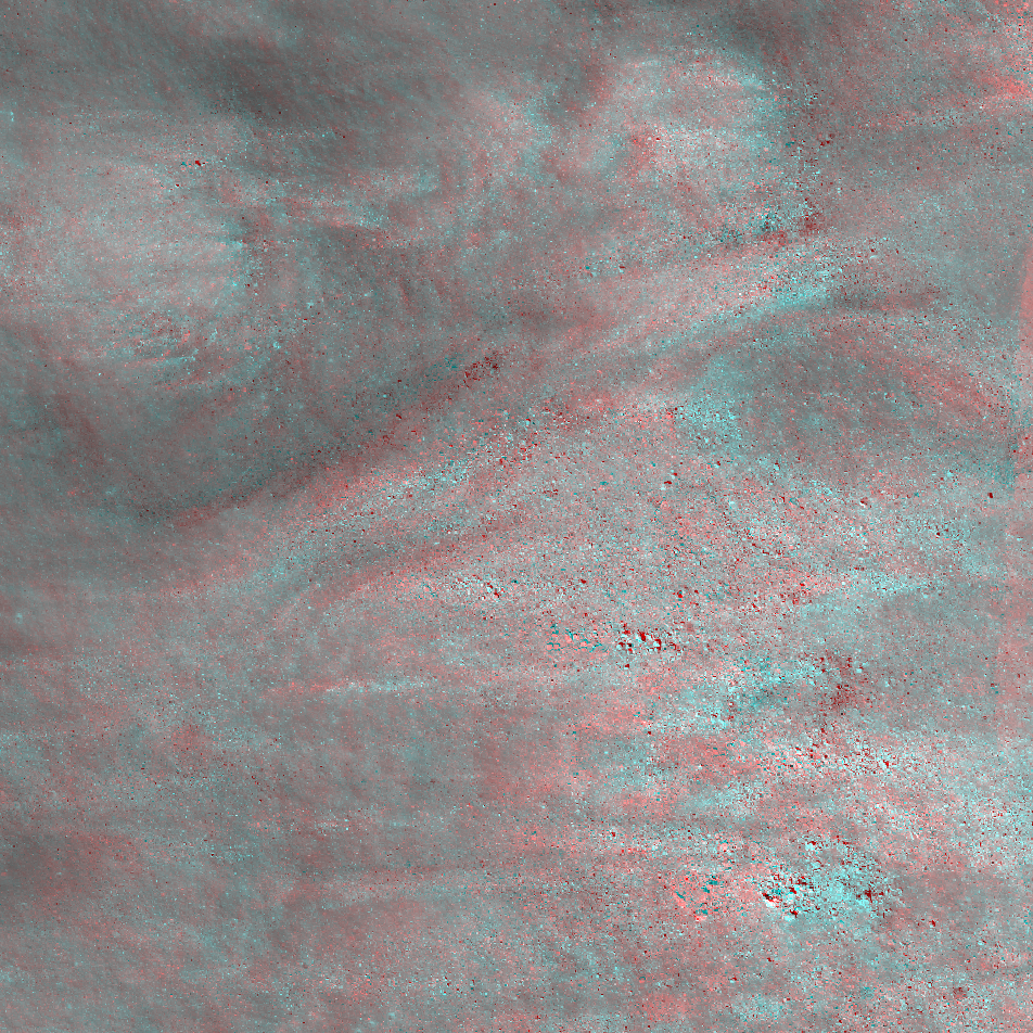 NAC Anaglyph: Giordano Bruno Ejecta