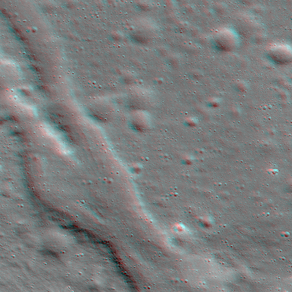 NAC Anaglyph: Floor Fractures