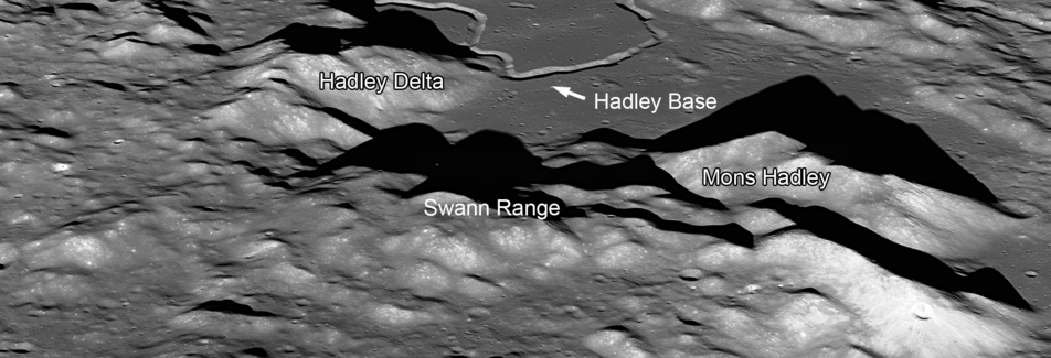 Hadley Base and Mountain Ranges