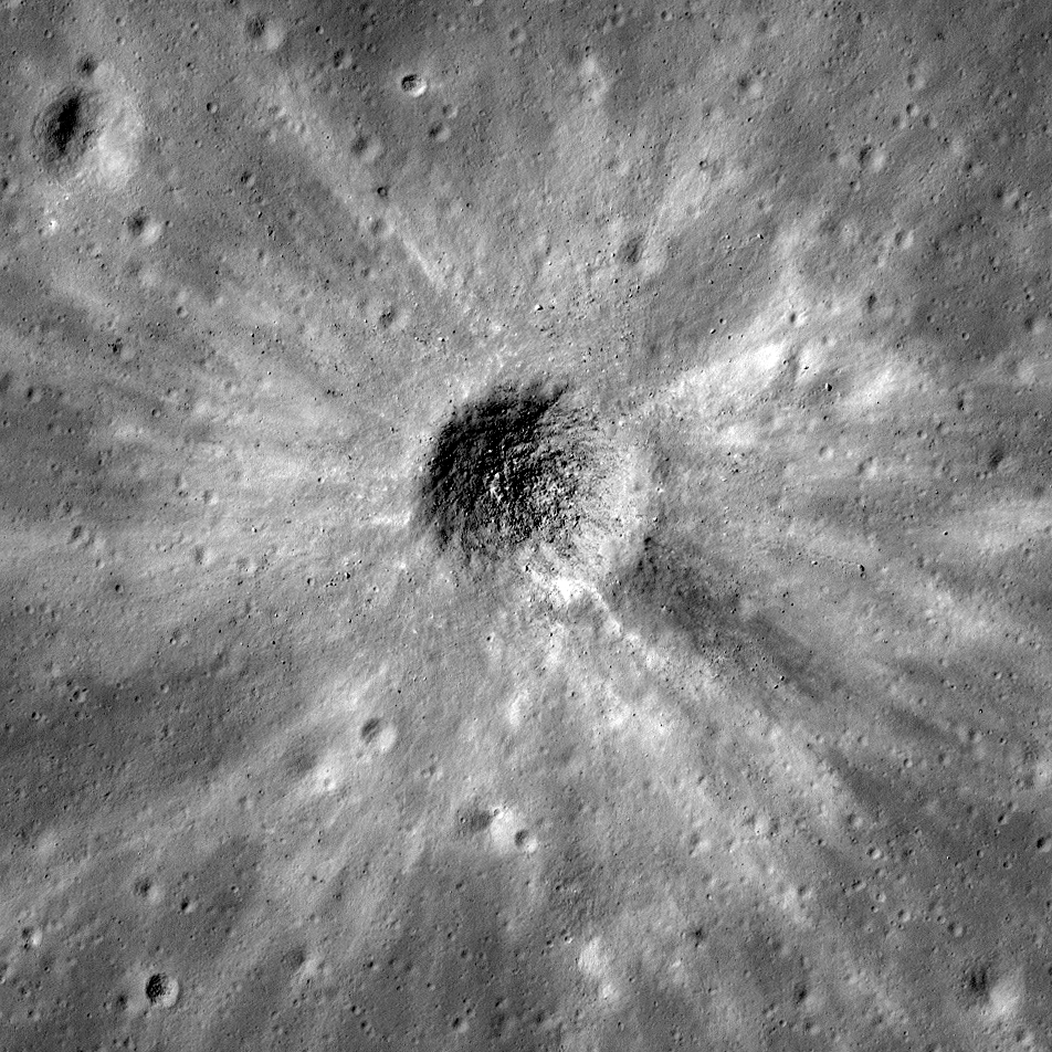 Probing the Lunar Surface Using Small Impact Craters