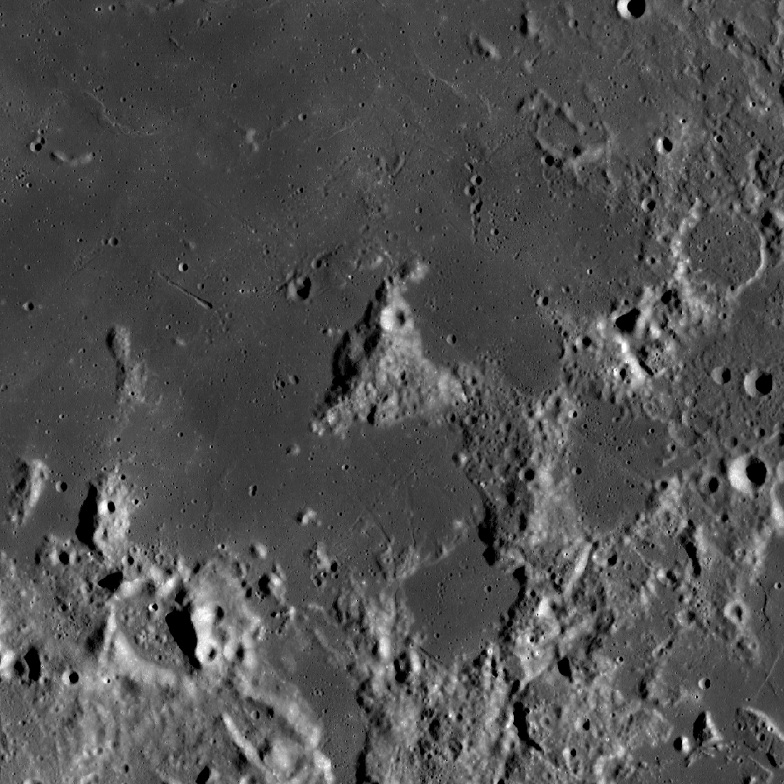 138 km wide view, centered on Mt. Marilyn
