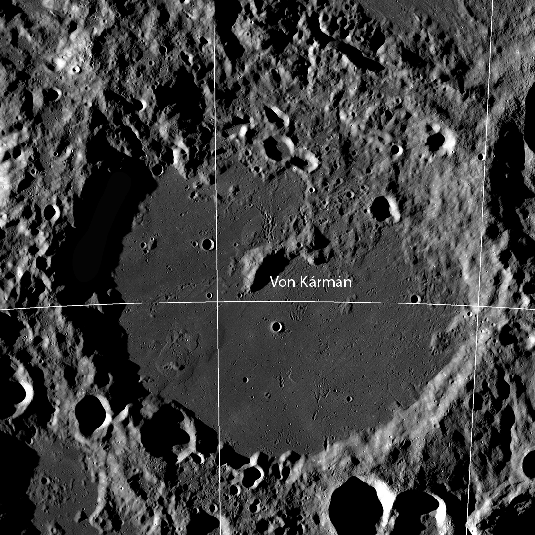 Von Kármán Crater: Awaiting A Visitor
