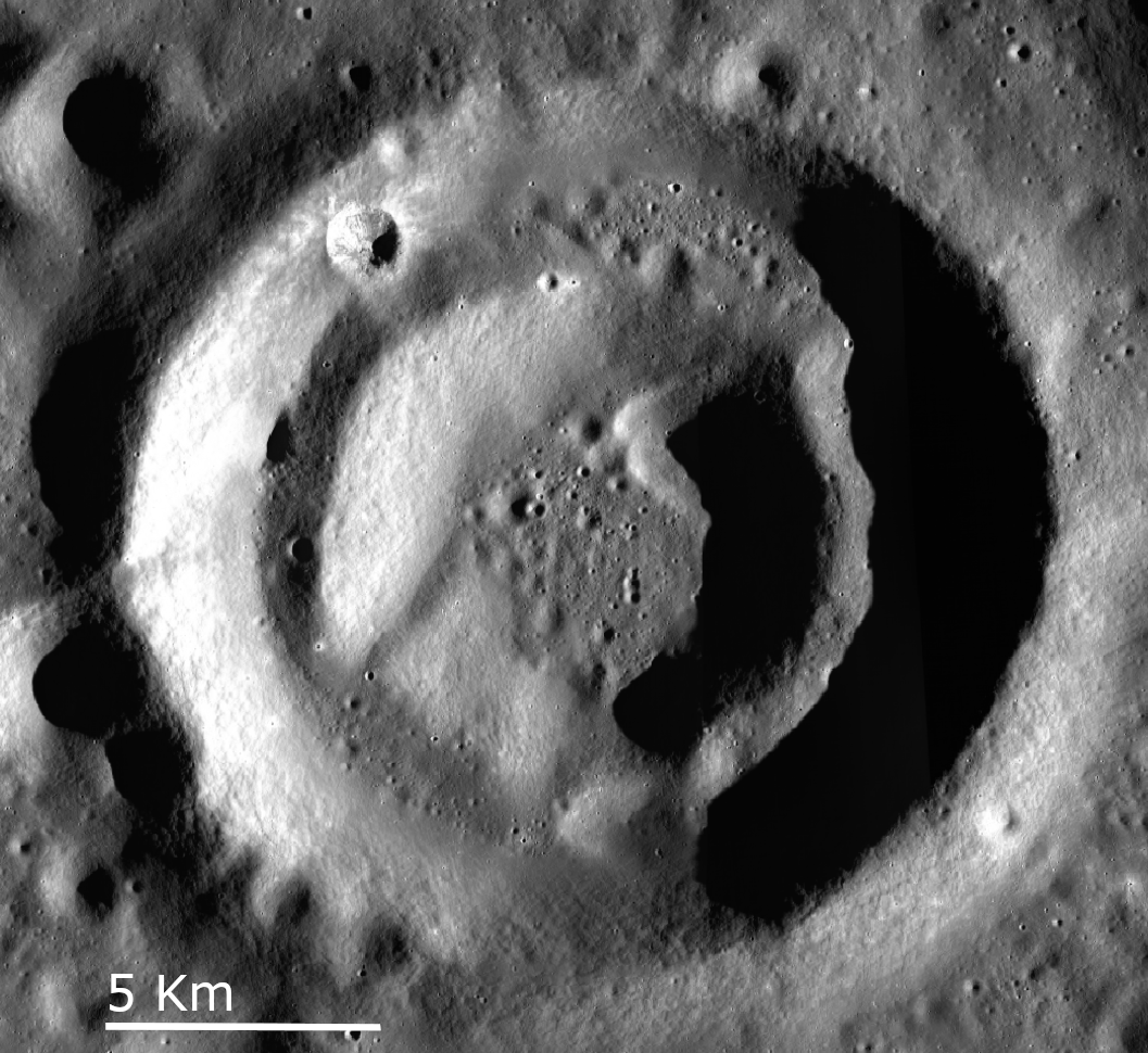 A Lunar Donut: Bell E Crater 