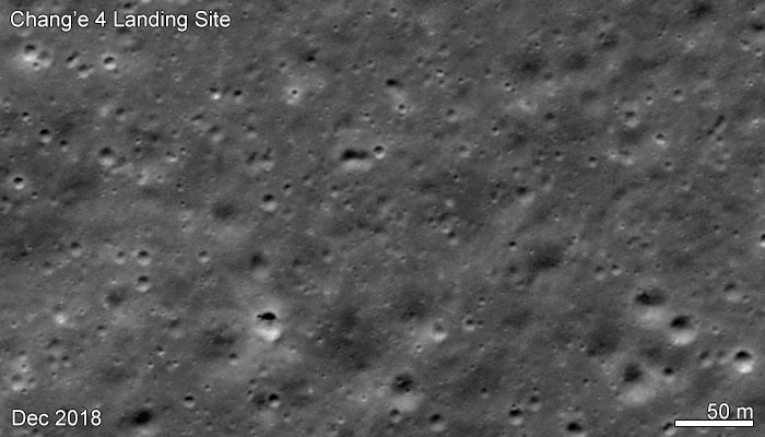 Time lapse of Yutu-2 rover movement