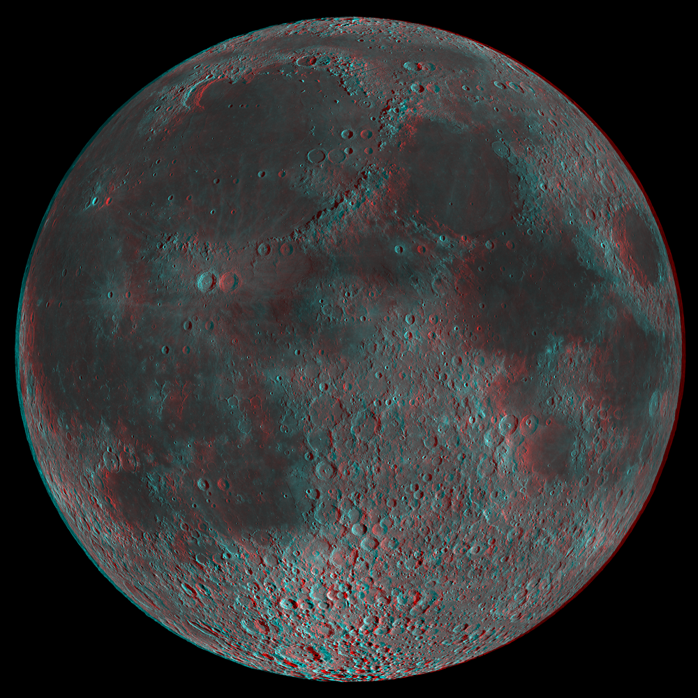 3D Moon!