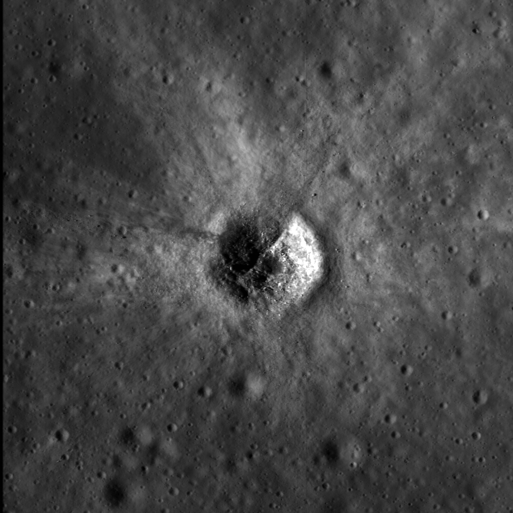 Bright Crater Rays and Boulders