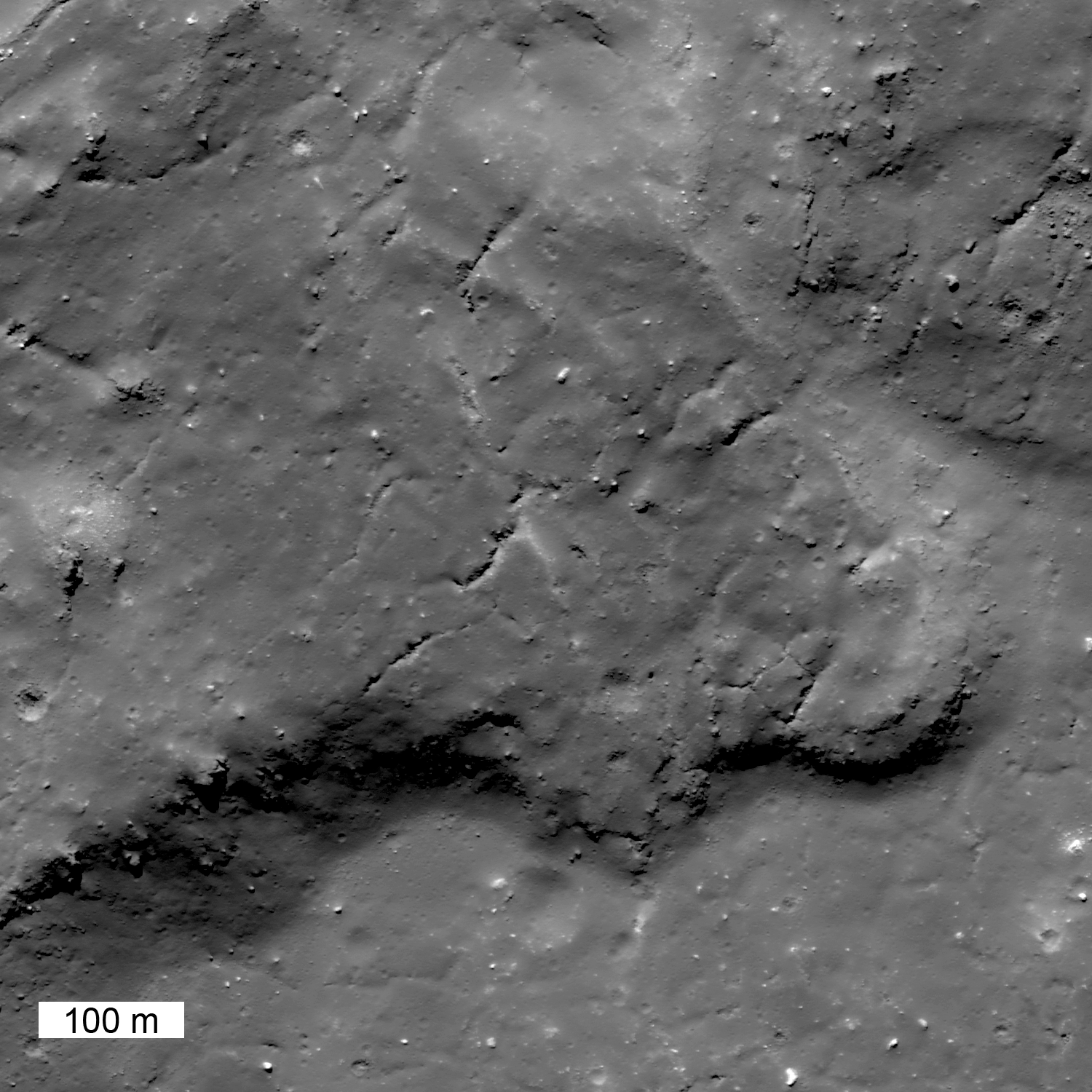 Giant Flow of Impact Melt