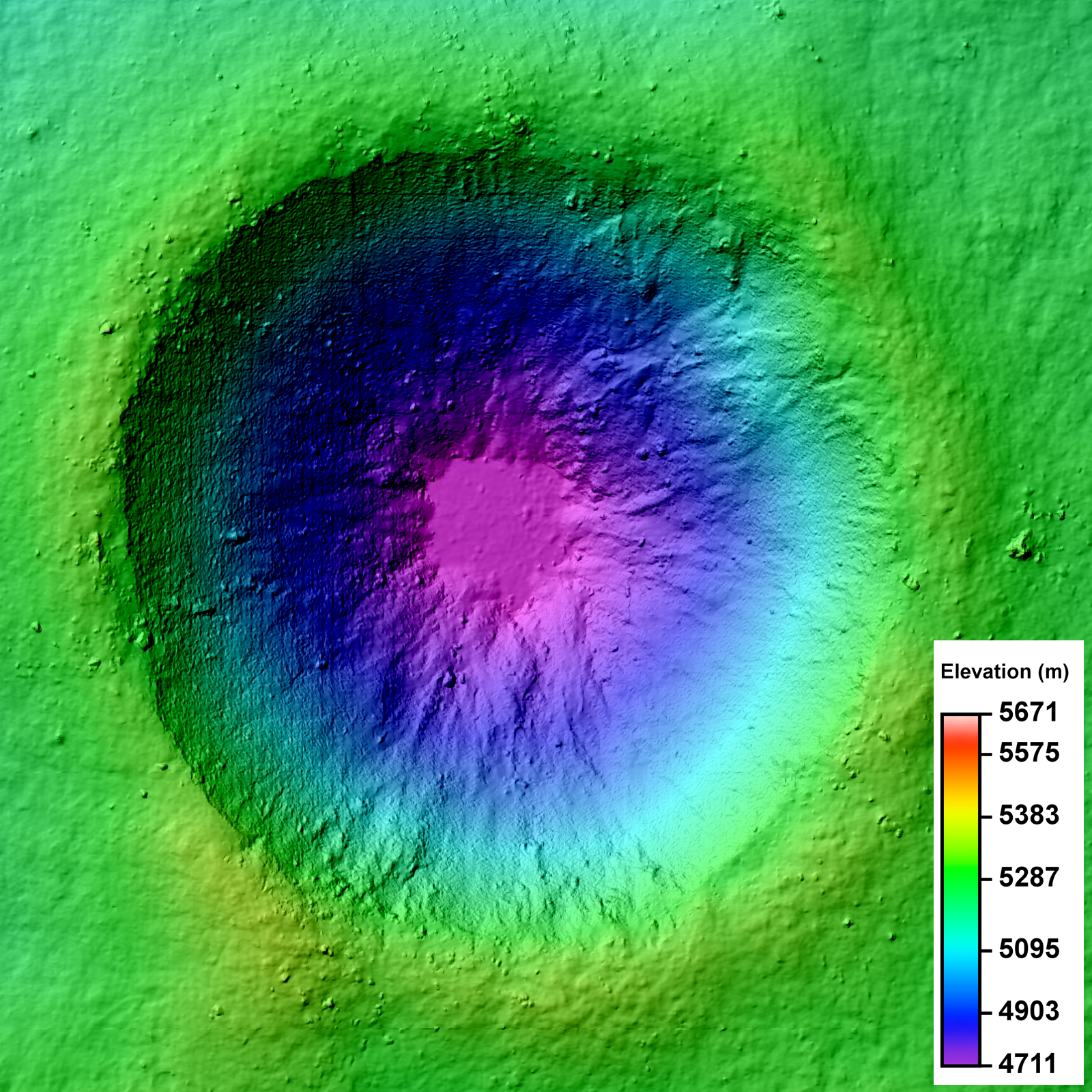 Crater in 3D!