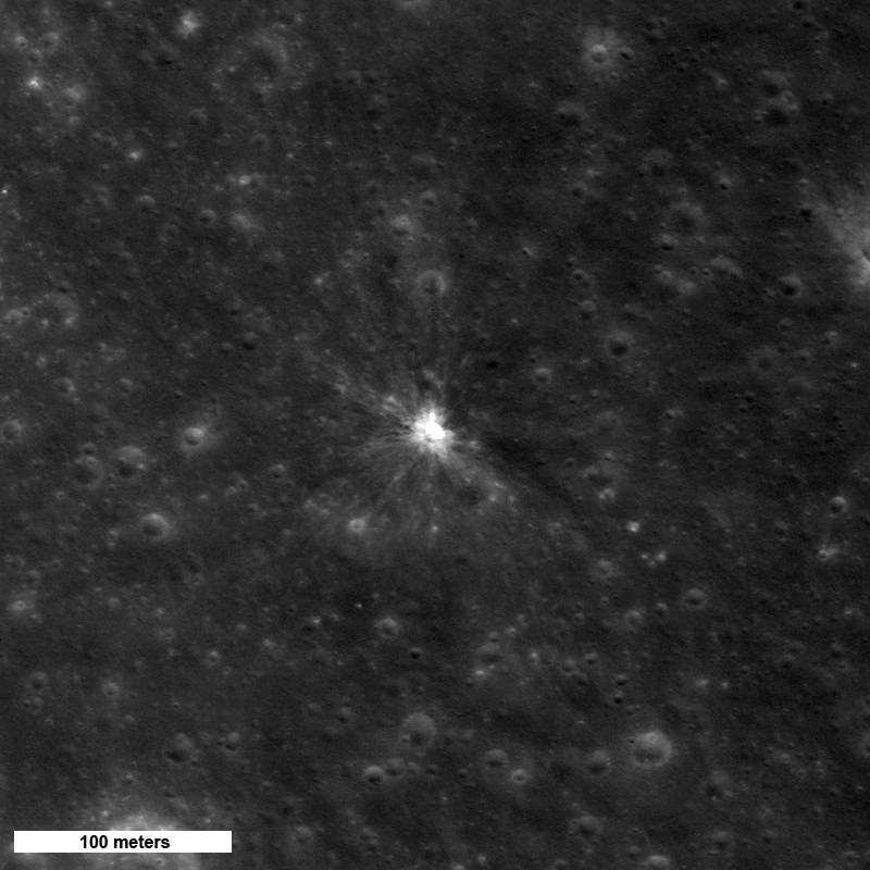 New Impact Crater on the Moon!