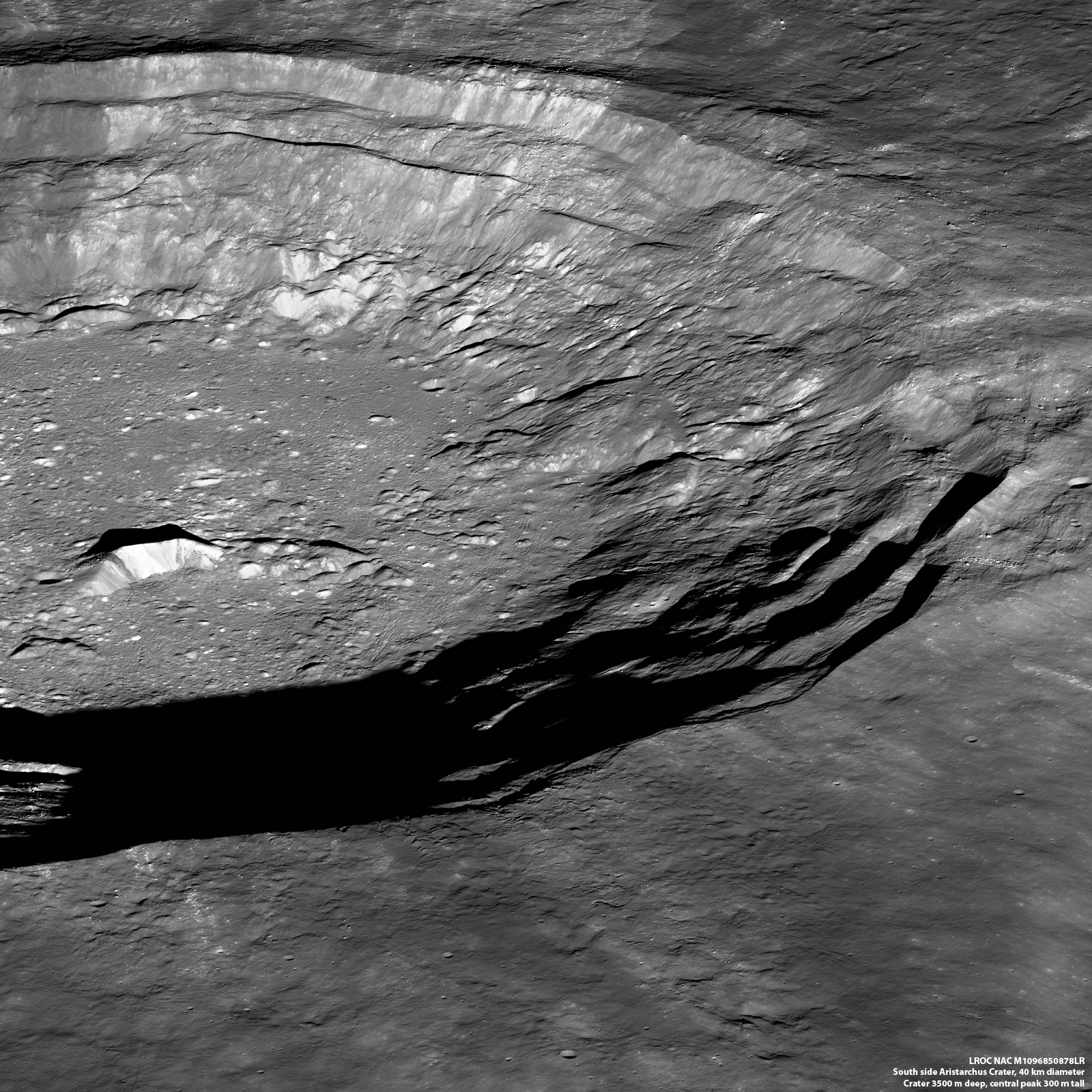 Southside, Aristarchus Crater