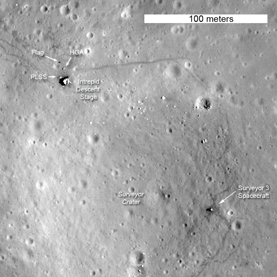 LROC Apollo 12 Low Altitude 2