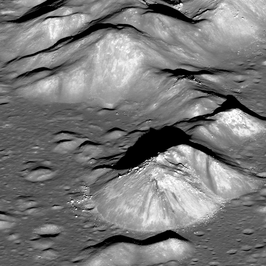 Copernicus Central Peak From The West