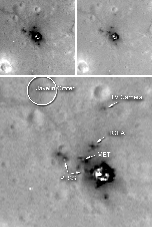 Apollo 14 lunar module descent stage