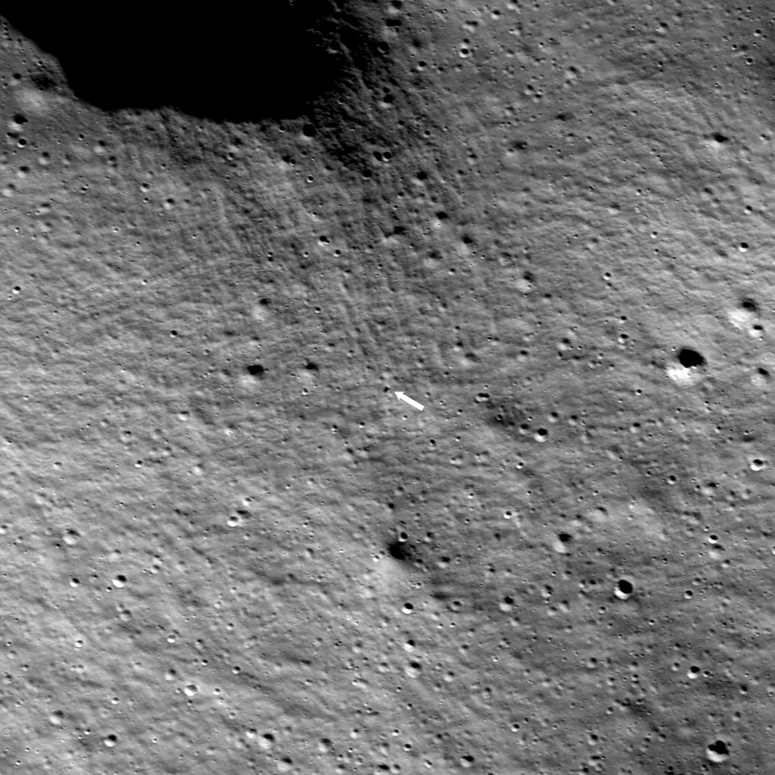 Nova C seen from orbit, 89 cm per pixel