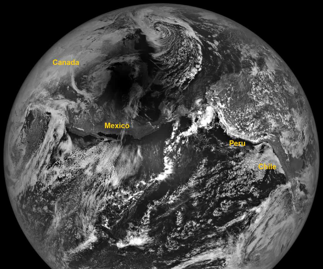 April 8 total eclipse seen from the Moon