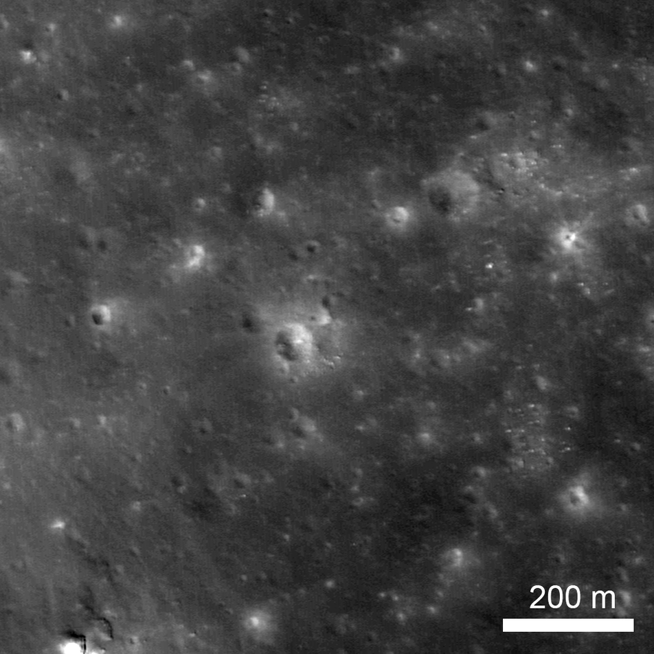 NAC image of LADEE impact site