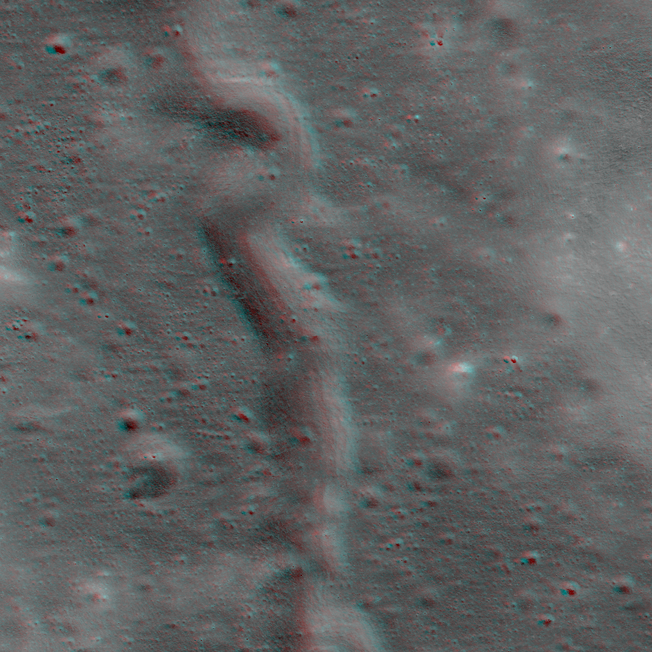 NAC Anaglyph: Alpes Rille