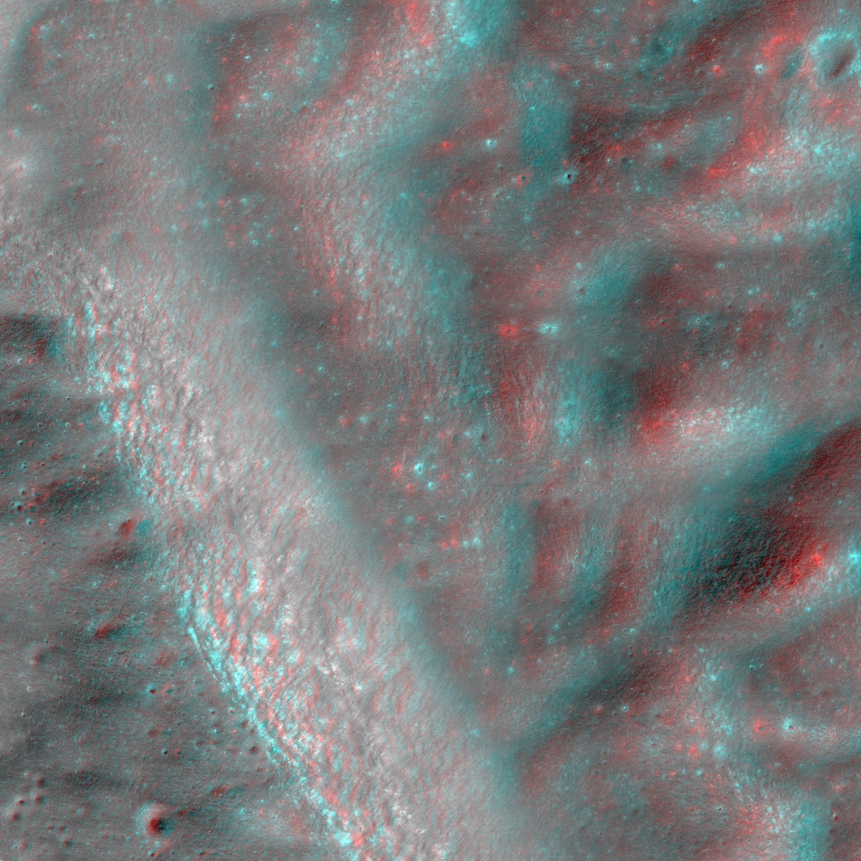 NAC Anaglyph: Atlas Crater