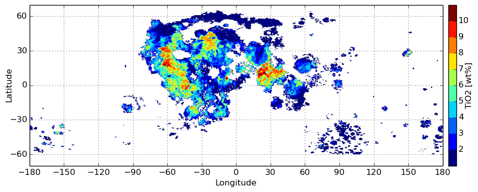 WAC TiO2 Map