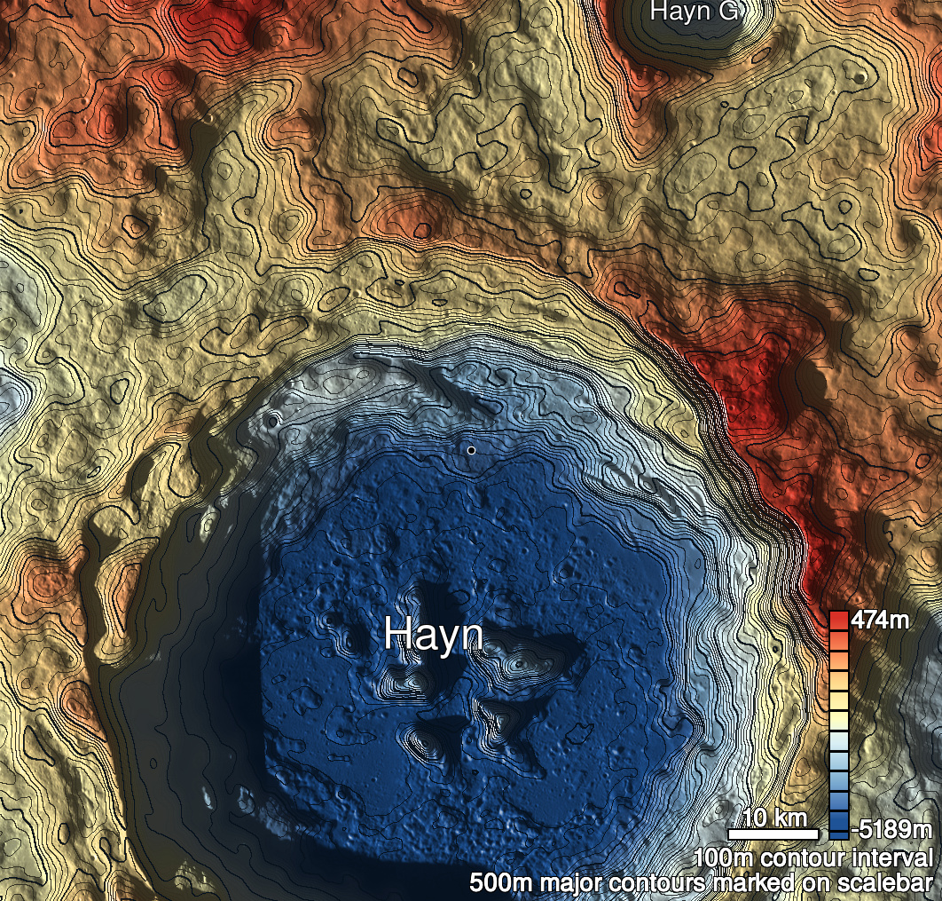 Hayn 1 Shaded Relief