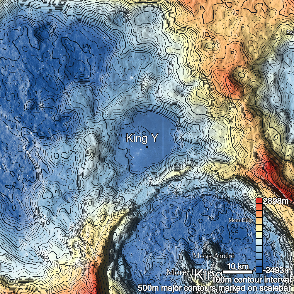 King 3b Shaded Relief