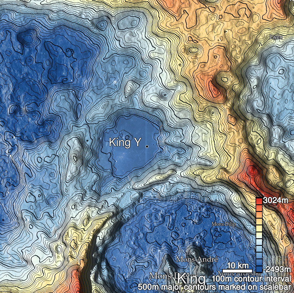 King 11a Shaded Relief