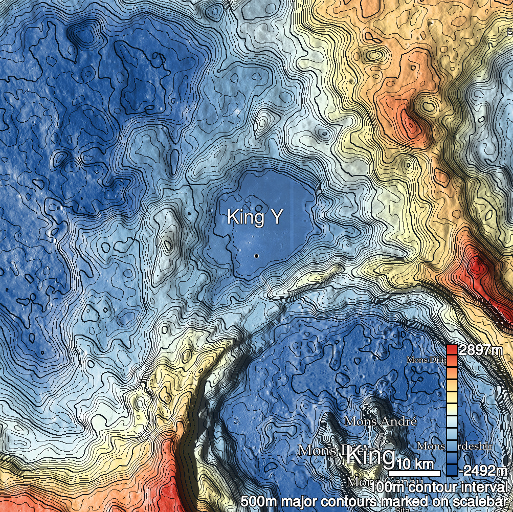 King 13a Shaded Relief