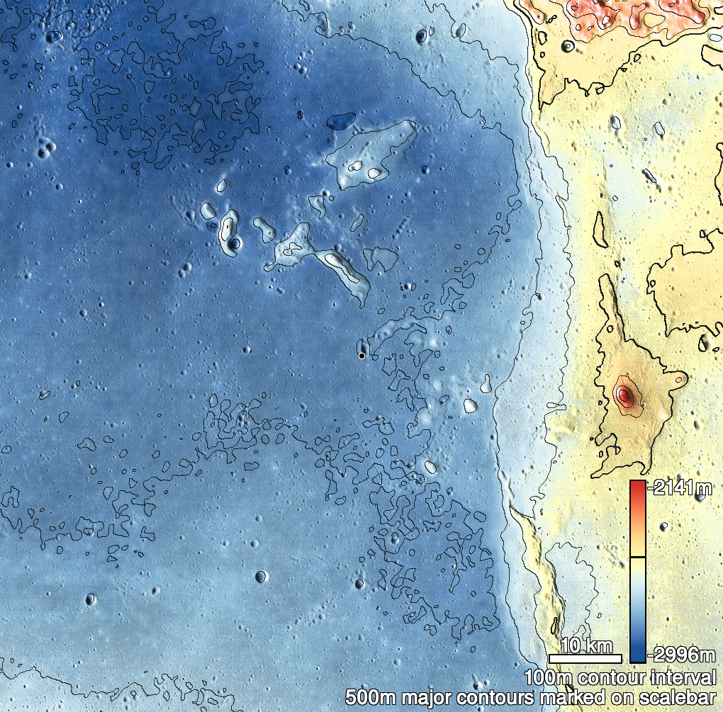 Mare Serenitatis Pit Shaded Relief
