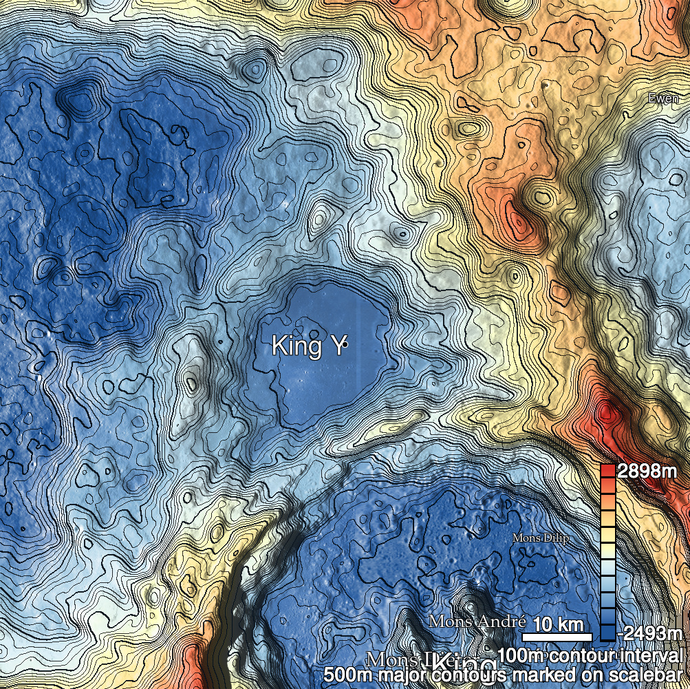 King 20c Shaded Relief