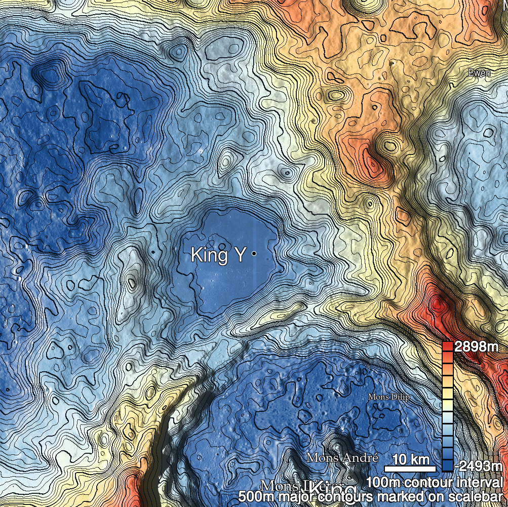 King 21 Shaded Relief