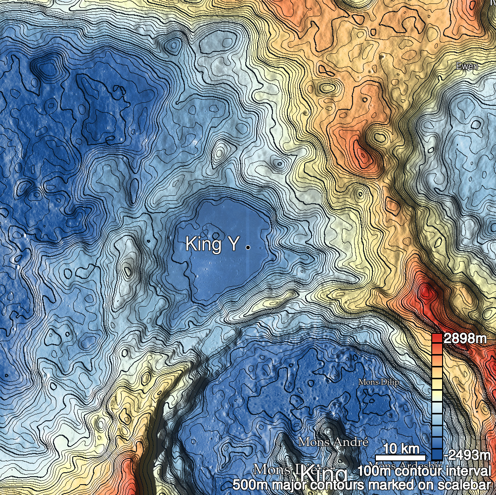 King 22 Shaded Relief