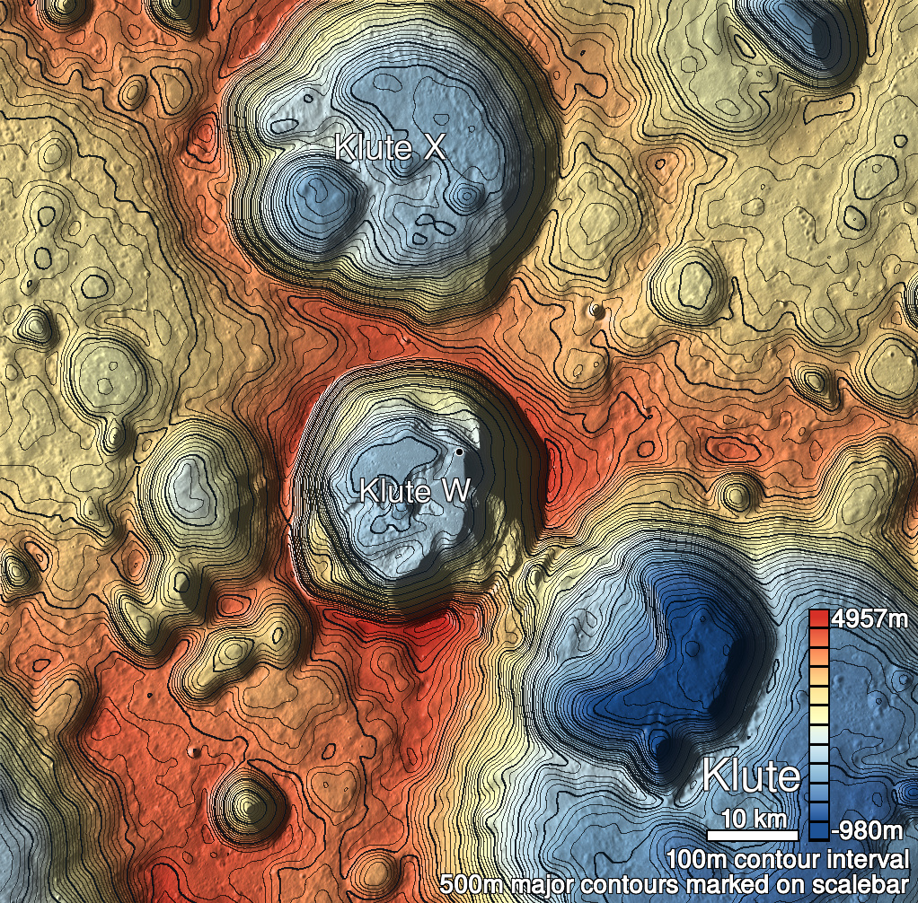 Klute W 6 Shaded Relief