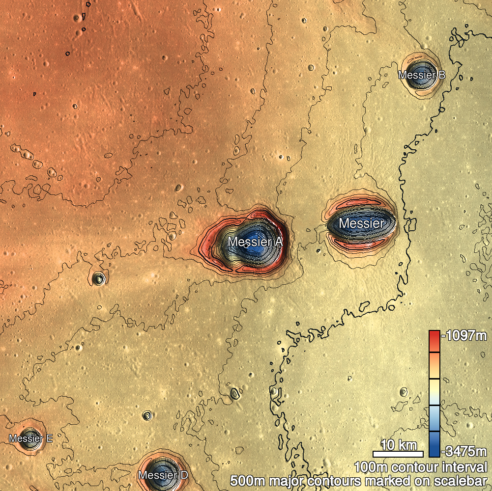 Messier A 4b Shaded Relief