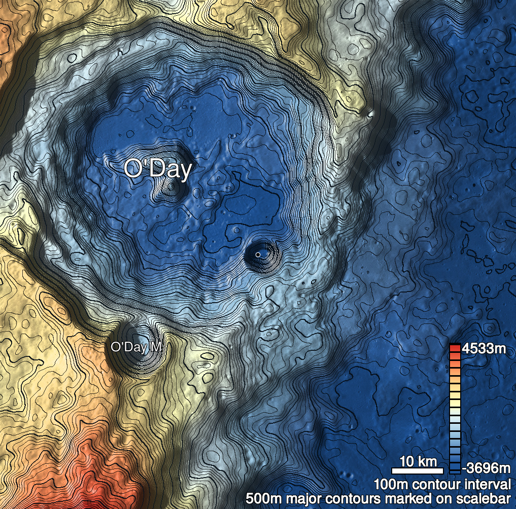 Oday 1 Shaded Relief