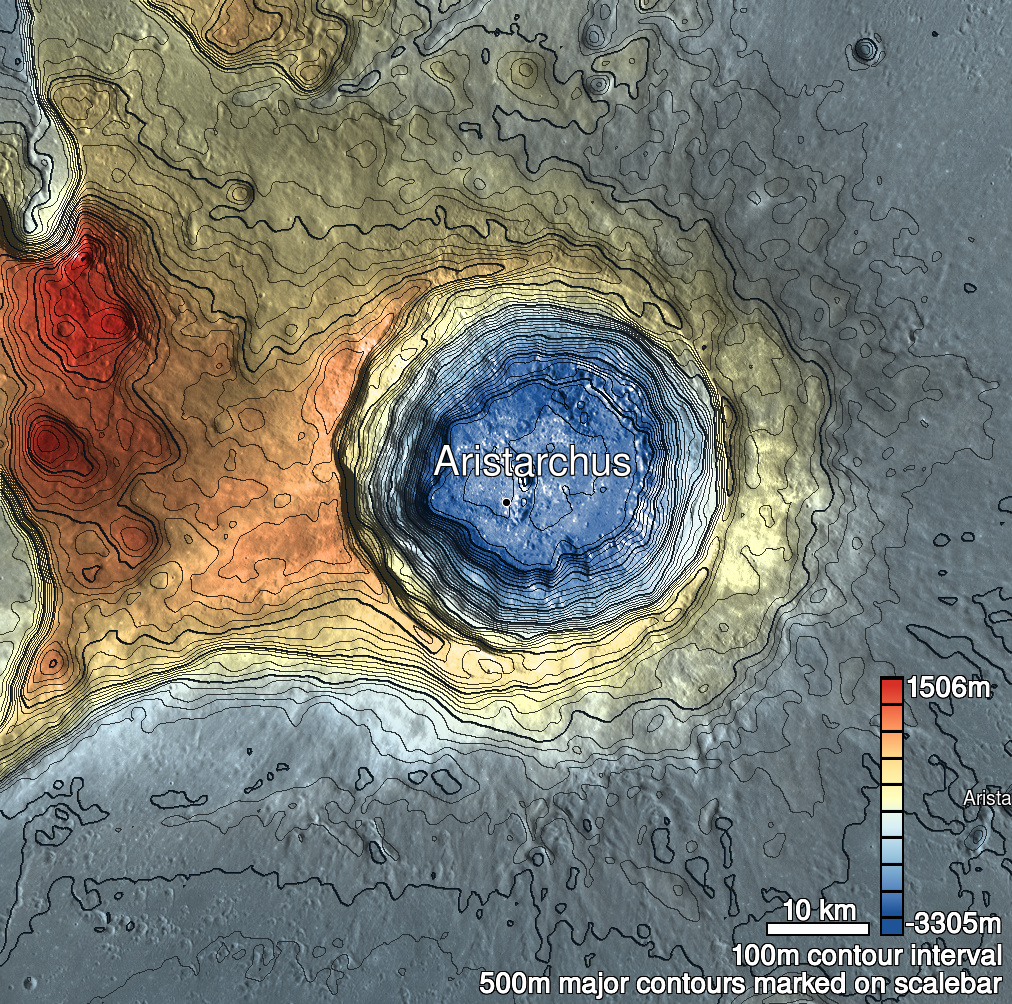 Aristarchus 5 Shaded Relief