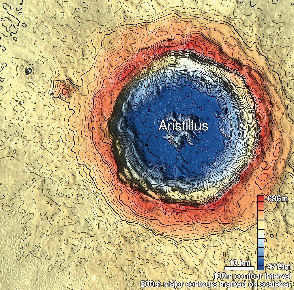 Aristillus 1 Shaded Relief