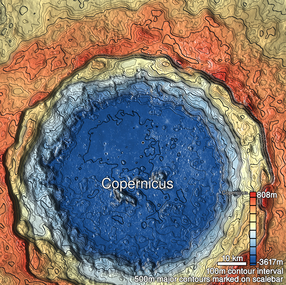 Copernicus 6a Shaded Relief