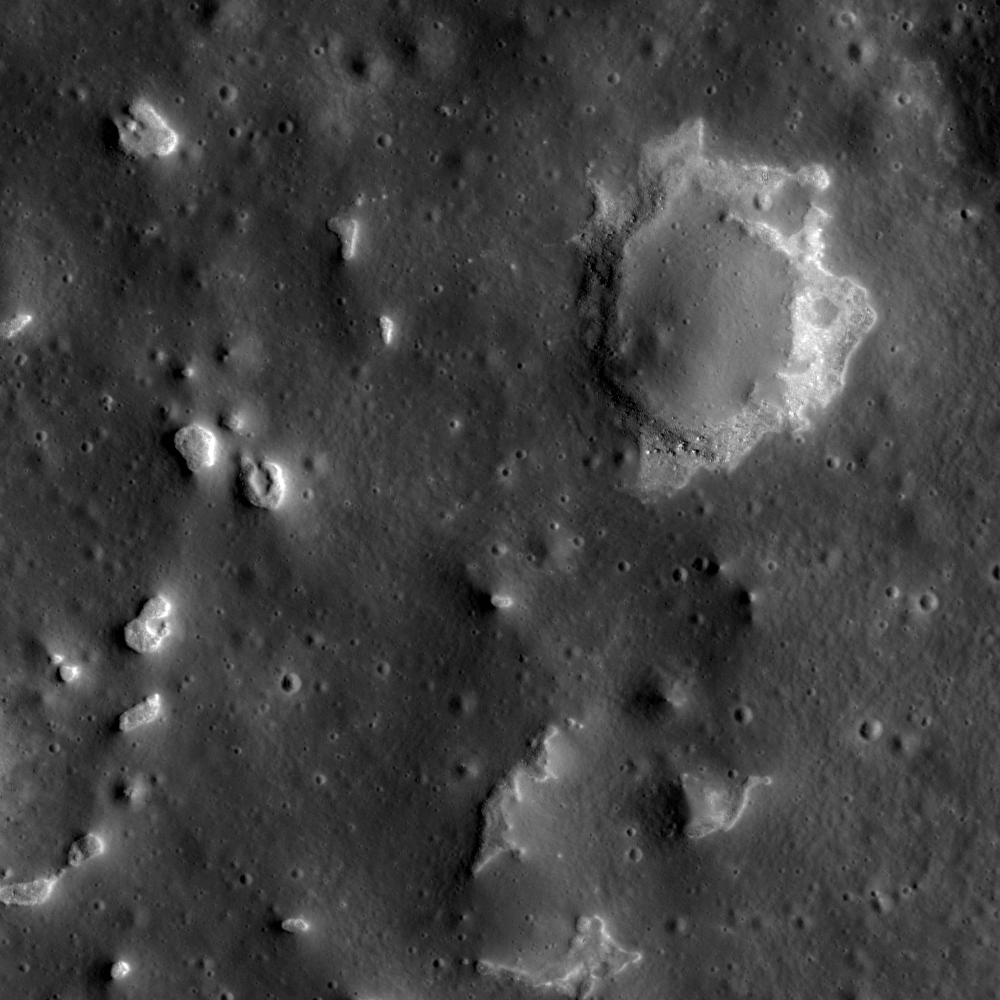 Inside Hyginus Crater
