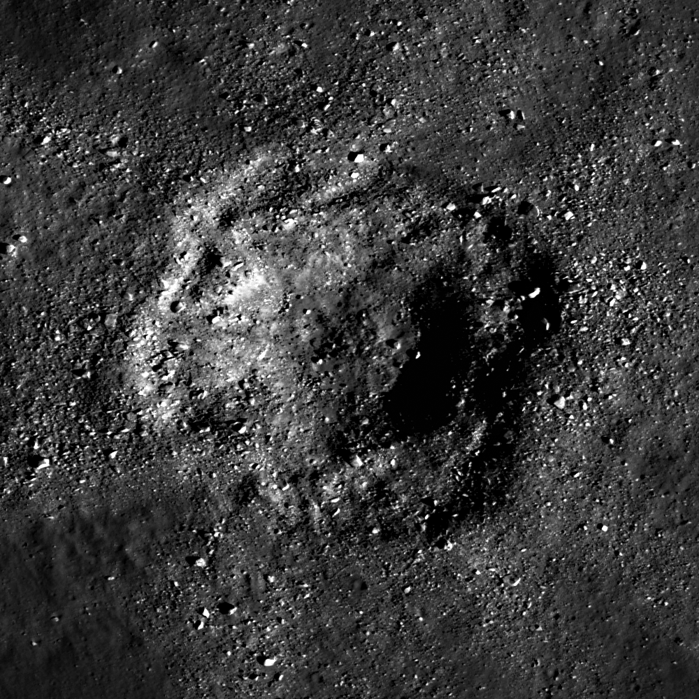 Fresh Bench Crater in Oceanus Procellarum