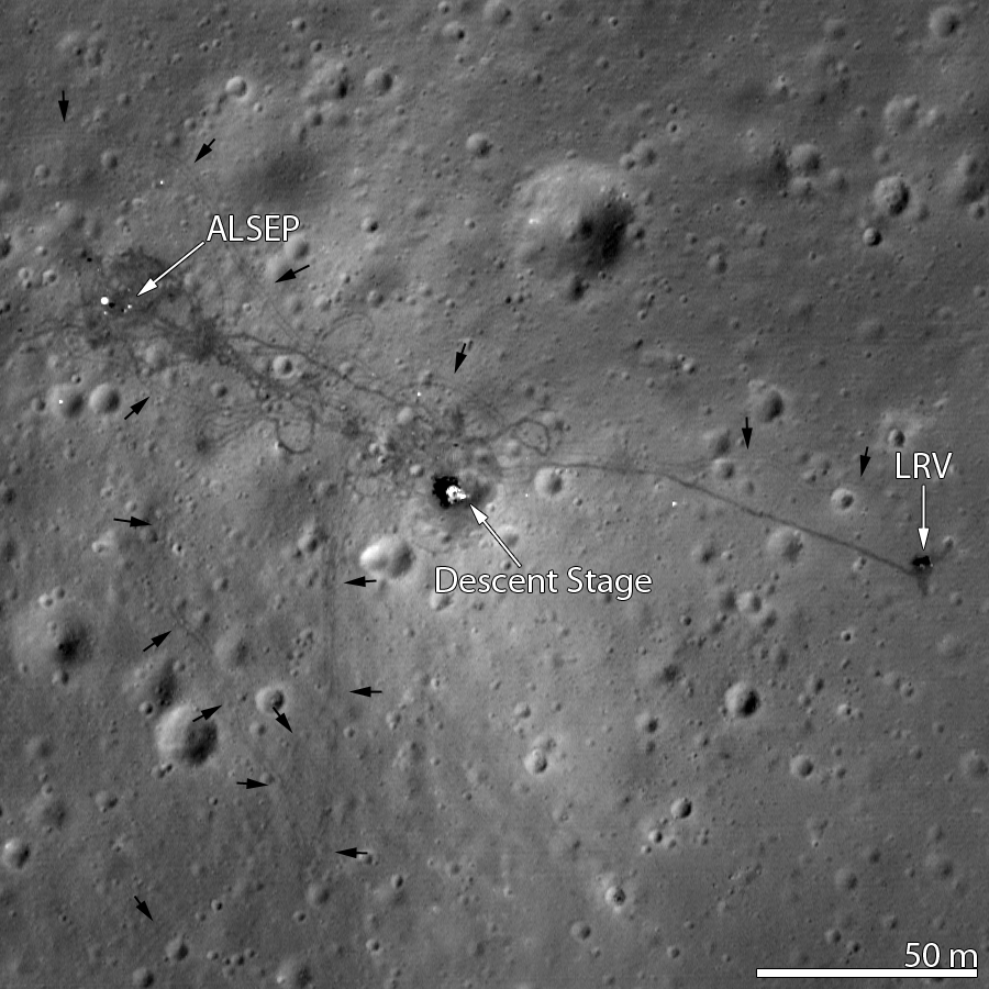 Apollo 15 Low Orbit