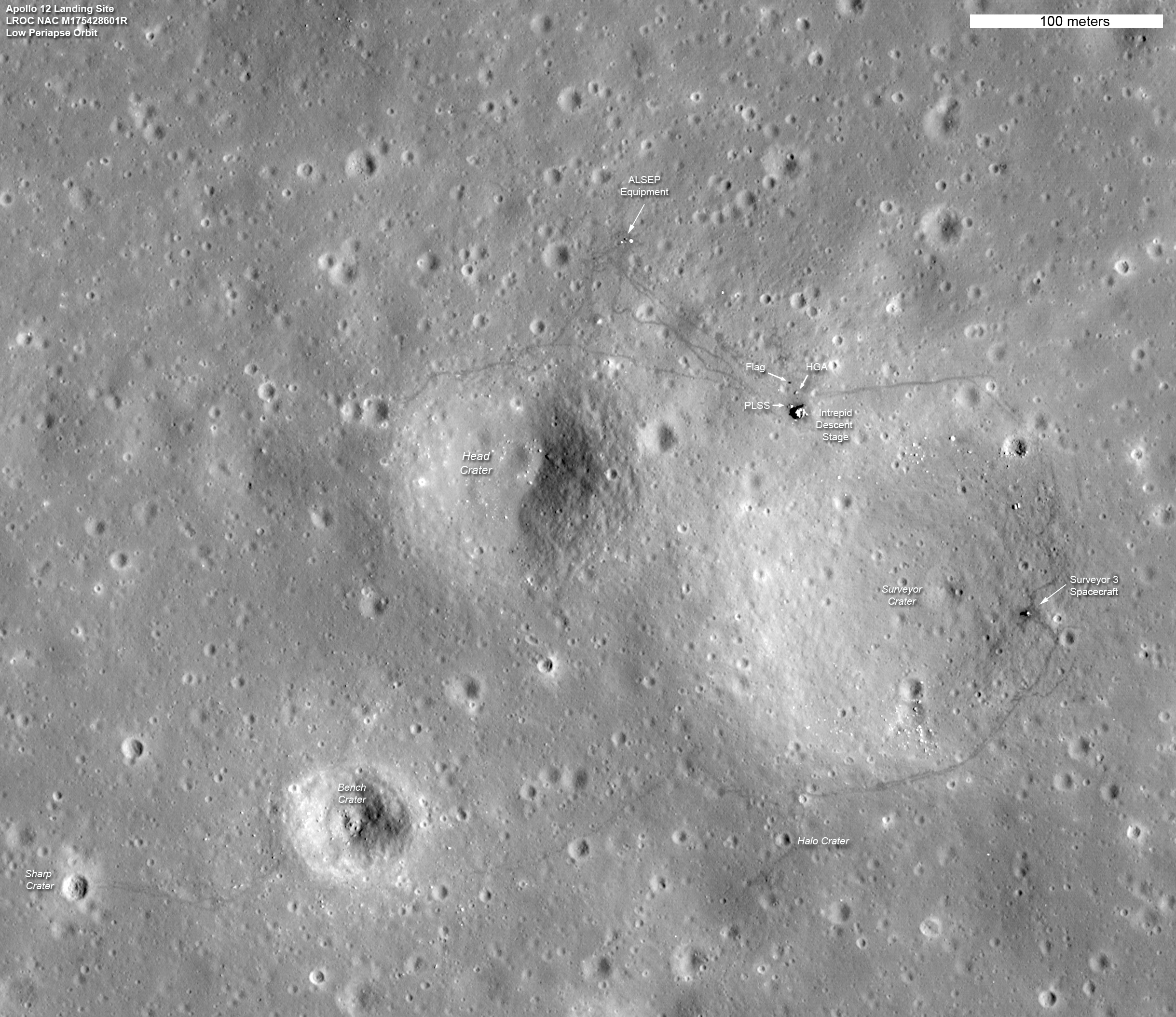 Apollo 12 Site annotated 