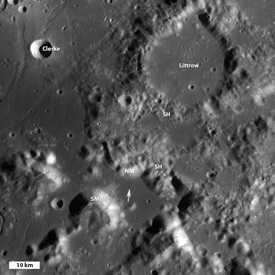 Taurus Littrow Valley to Taurus Crater